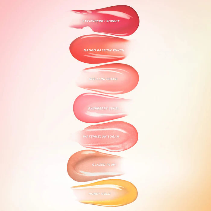 Gisou Honey Infused Hydrating Lip Oil - Strawberry sorbet