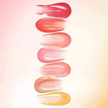 Gisou Honey Infused Hydrating Lip Oil - Strawberry sorbet