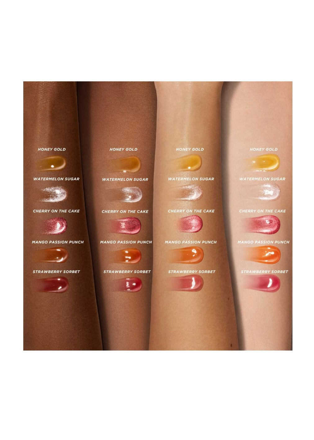 Gisou Honey Infused Hydrating Lip Oil - Strawberry sorbet