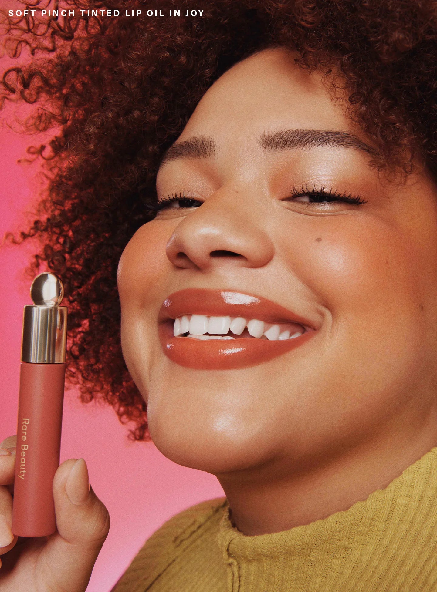 Joy | Soft Pinch Tinted Lip Oil | Rare Beauty